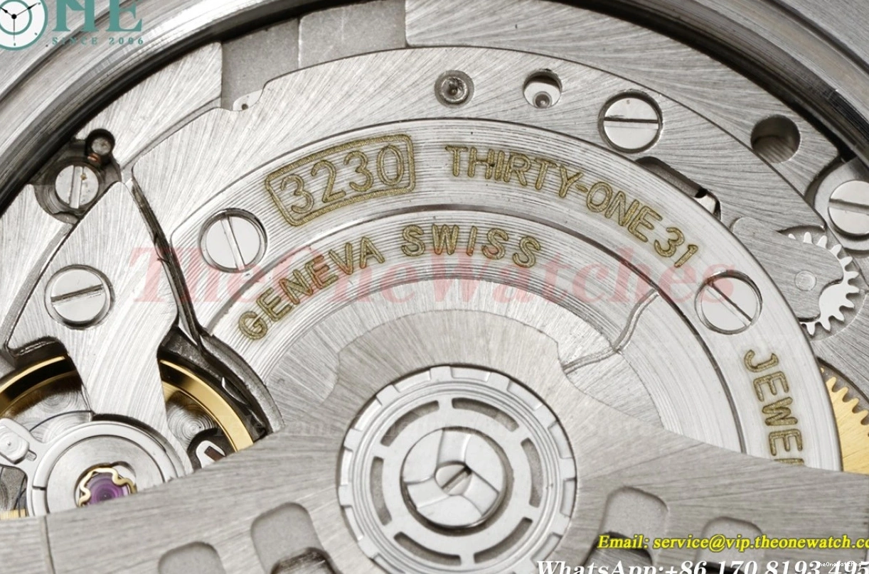 SS 36mm EWF Perpetual 126000 A3230 SS Black Oyster 0306